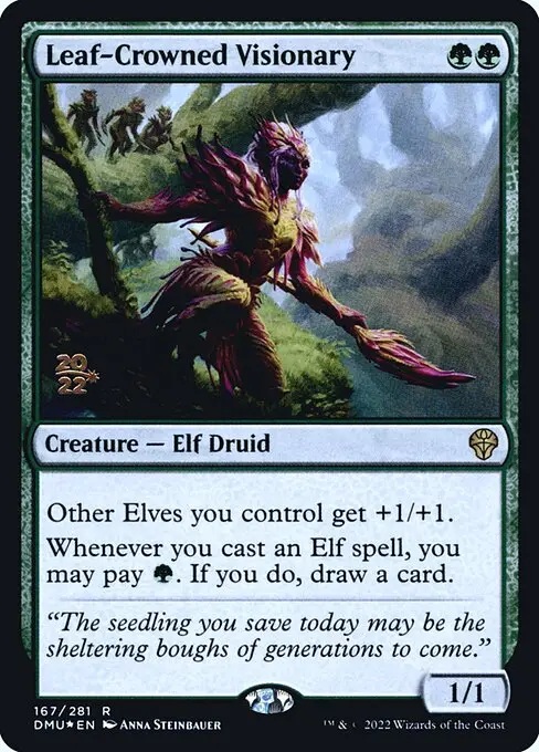 Leaf-Crowned Visionary [Foil]