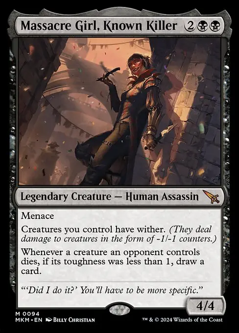Massacre Girl, Known Killer [Foil]