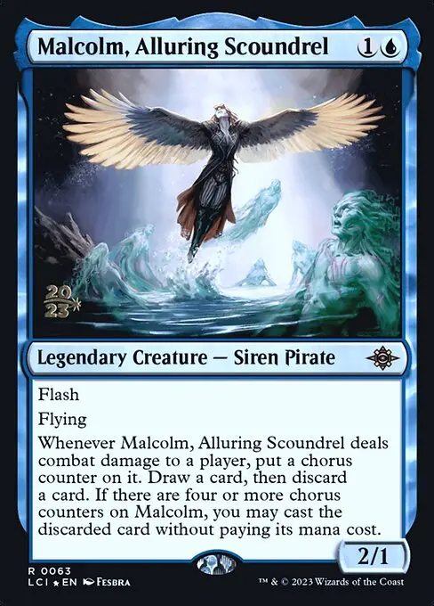 Malcolm, Alluring Scoundrel [Foil]