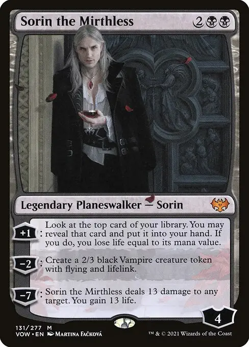 Sorin the Mirthless [Foil]