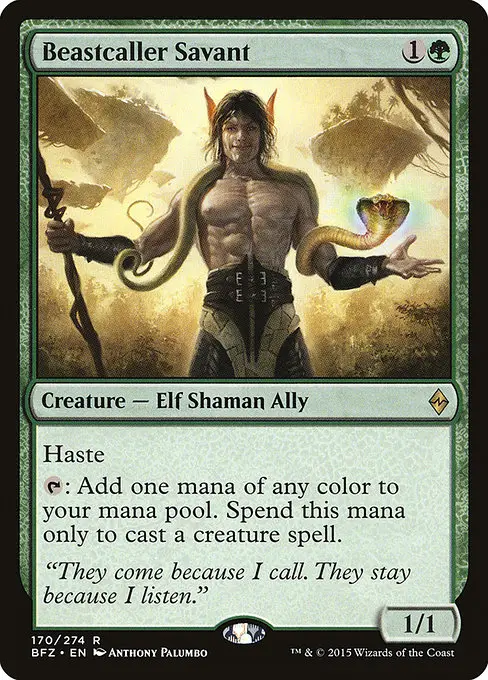 Beastcaller Savant [Foil]