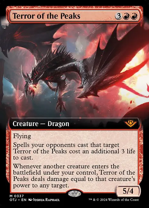 Terror of the Peaks [Foil]