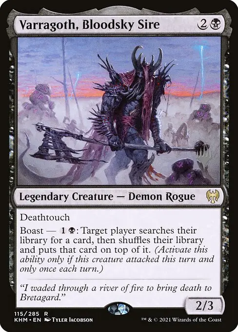 Varragoth, Bloodsky Sire [Foil]