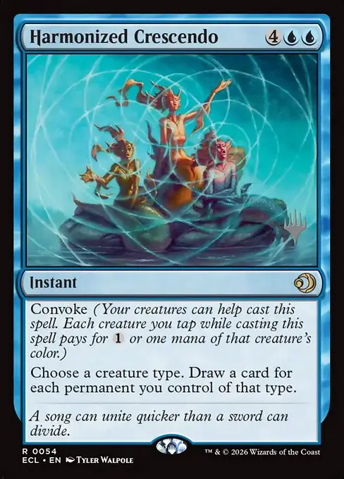 Harmonized Crescendo [Foil]