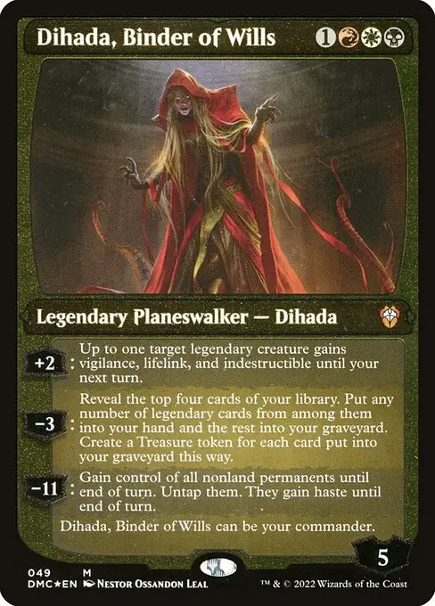 Dihada, Binder of Wills [Etched]
