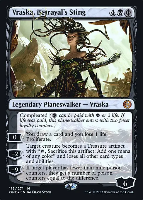 Vraska, Betrayal's Sting [Foil]