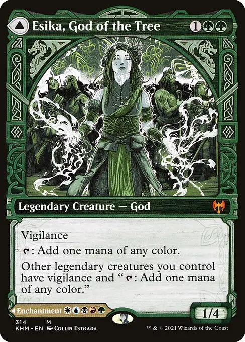 Esika, God of the Tree // The Prismatic Bridge [Foil]