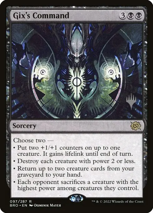 Gix's Command [Foil]