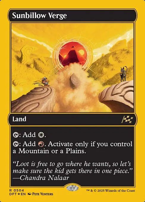 Sunbillow Verge [Foil]