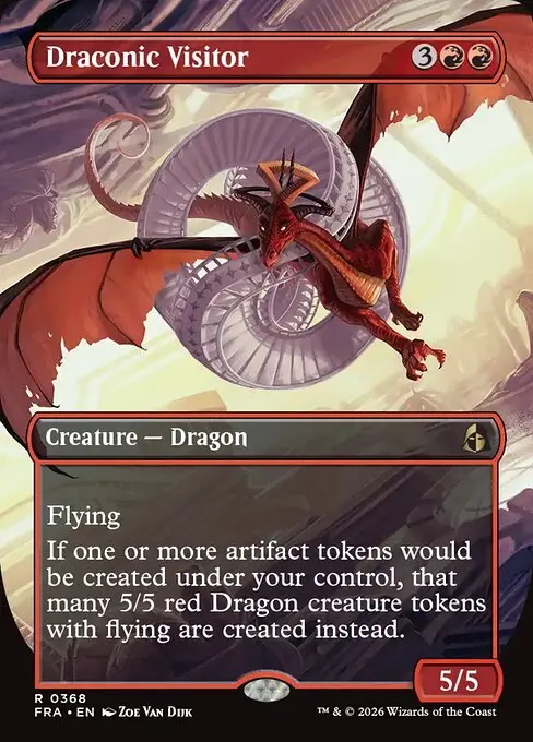 Draconic Visitor [Foil]