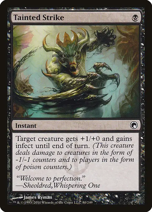 Tainted Strike [Foil]