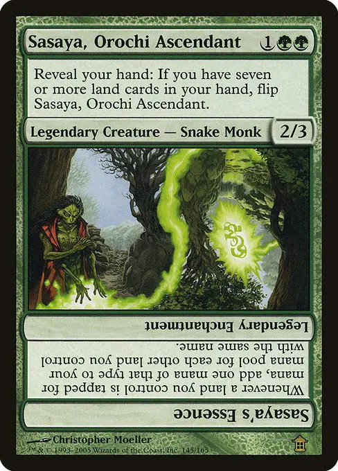 Sasaya, Orochi Ascendant // Sasaya's Essence [Foil]