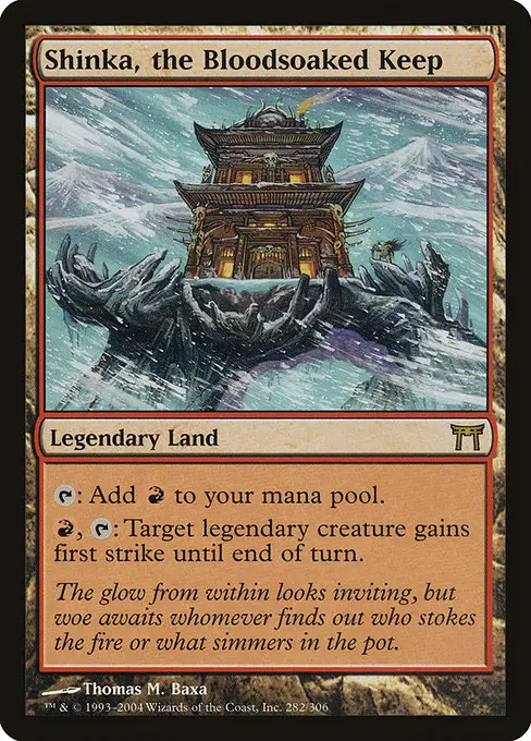 Shinka, the Bloodsoaked Keep [Foil]