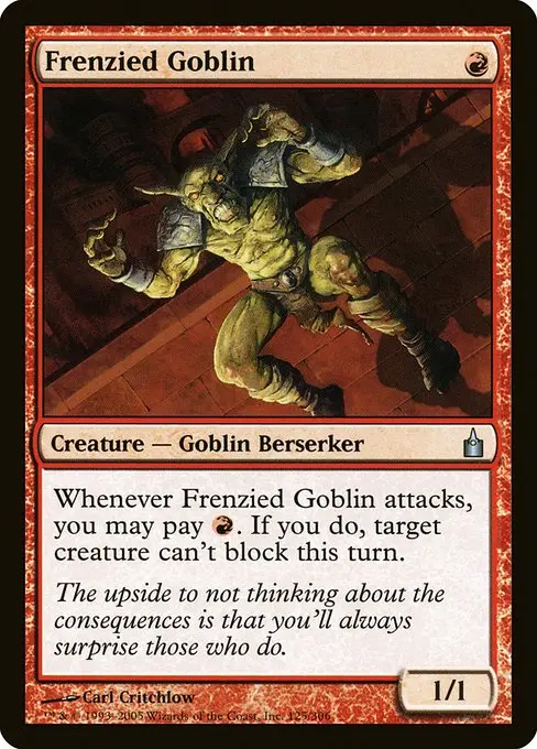 Frenzied Goblin [Foil]