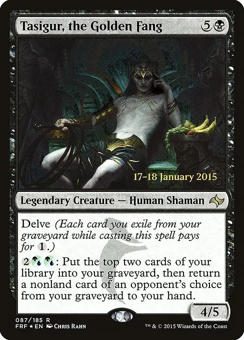 Tasigur, the Golden Fang [Foil]