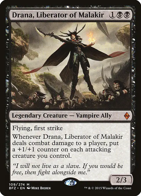 Drana, Liberator of Malakir [Foil]