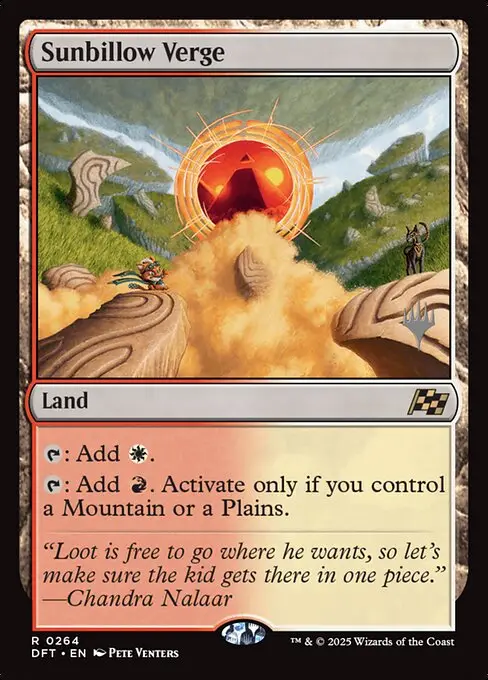 Sunbillow Verge [Foil]