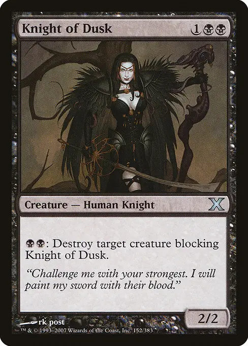 Knight of Dusk [Foil]