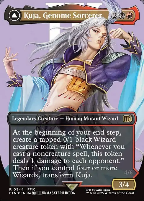 Kuja, Genome Sorcerer // Trance Kuja, Fate Defied [Foil]