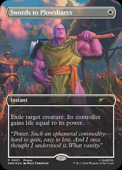 Swords to Plowshares [Foil]