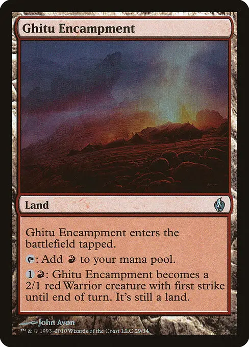 Ghitu Encampment [Foil]