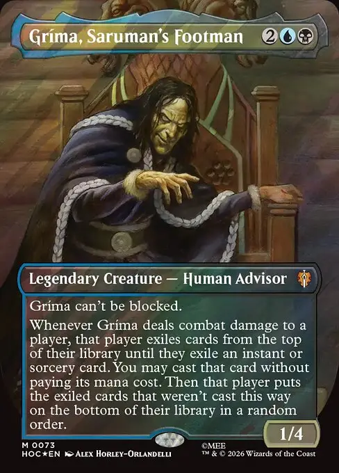 Gríma, Saruman's Footman [Foil]