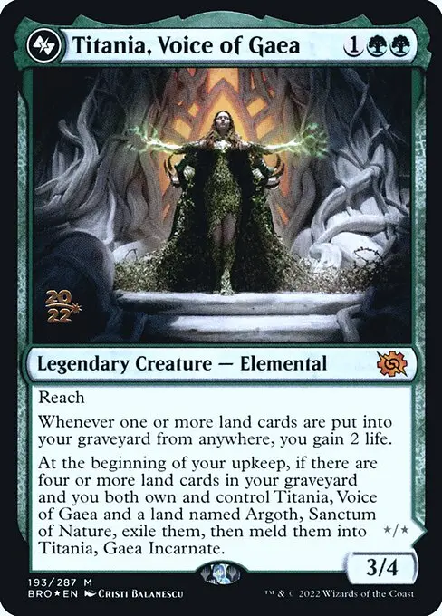 Titania, Voice of Gaea [Foil]