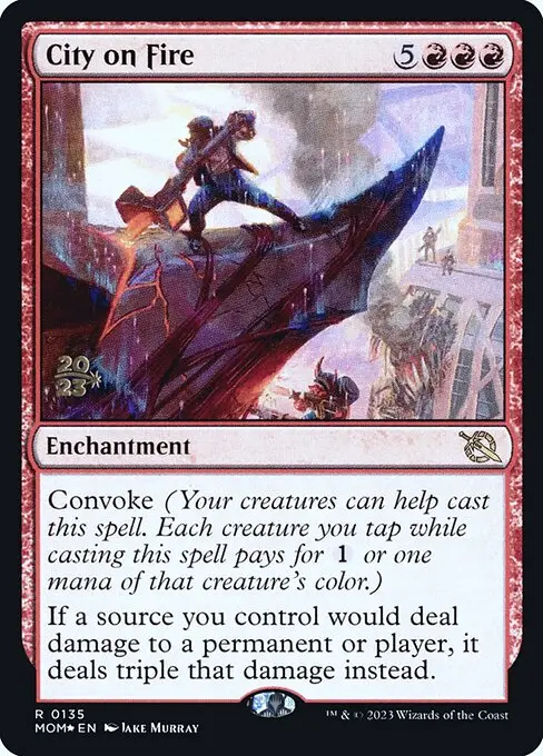City on Fire [Foil]