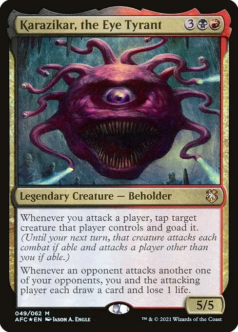 Karazikar, the Eye Tyrant [Foil]