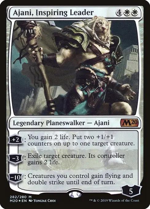 Ajani, Inspiring Leader [Foil]