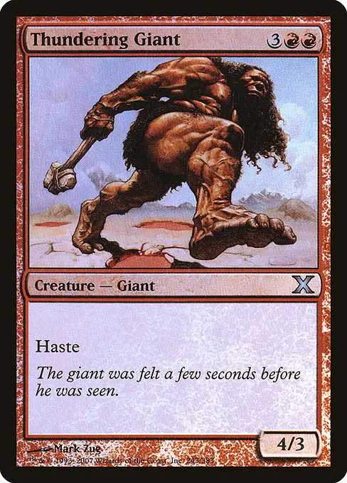 Thundering Giant [Foil]