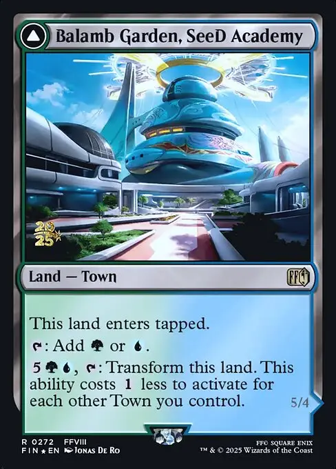 Balamb Garden, SeeD Academy // Balamb Garden, Airborne [Foil]