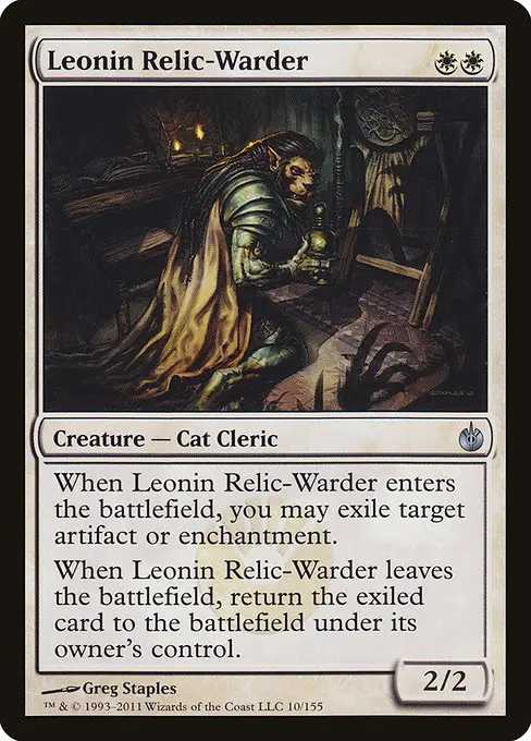 Leonin Relic-Warder [Foil]
