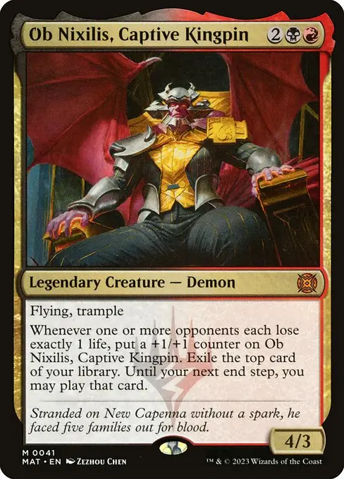 Ob Nixilis, Captive Kingpin [Foil]