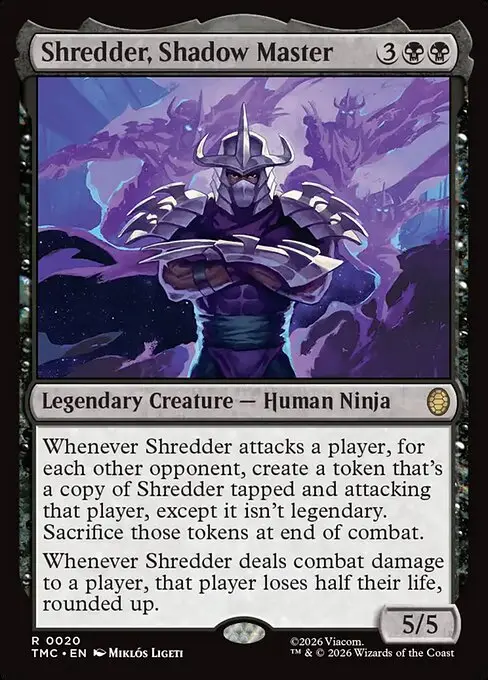 Shredder, Shadow Master [Foil]