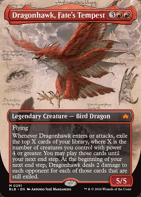 Dragonhawk, Fate's Tempest [Foil]