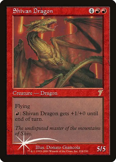 Shivan Dragon [Foil]
