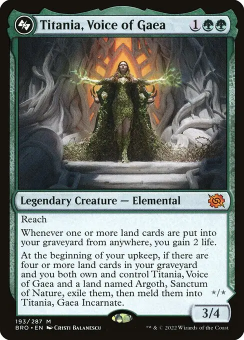 Titania, Voice of Gaea [Foil]