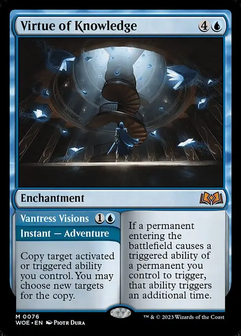 Virtue of Knowledge // Vantress Visions [Foil]