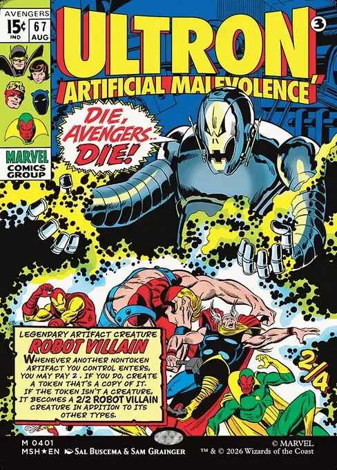 Ultron, Artificial Malevolence [Foil]