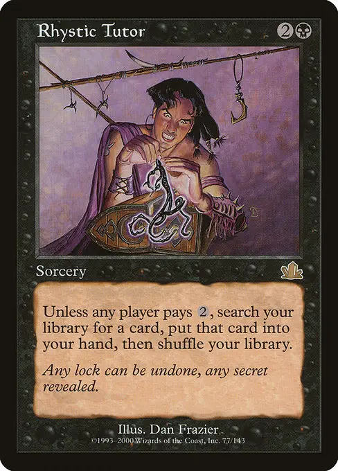 Rhystic Tutor [Foil]