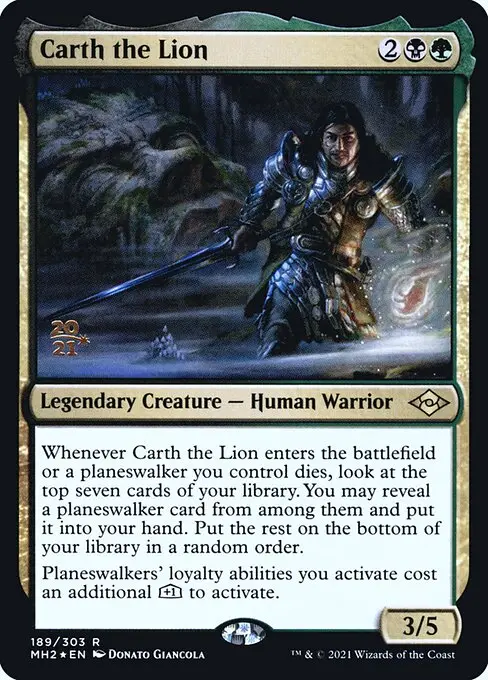 Carth the Lion [Foil]
