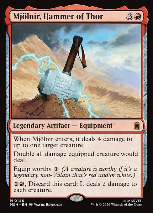 Mjölnir, Hammer of Thor [Foil]