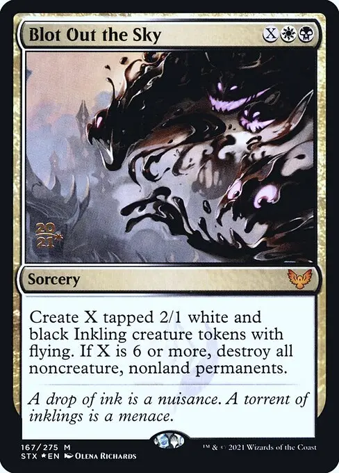 Blot Out the Sky [Foil]