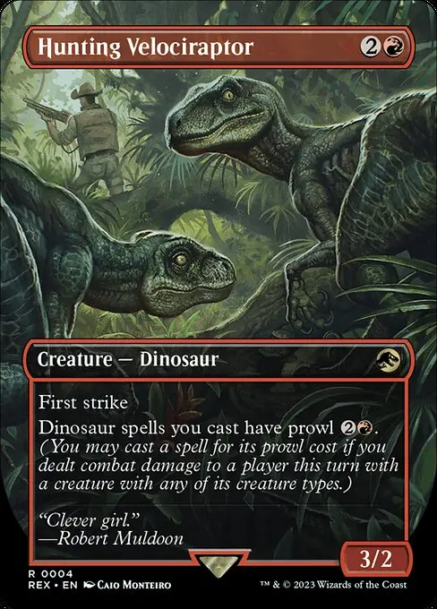 Hunting Velociraptor [Foil]