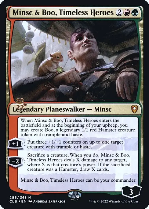 Minsc & Boo, Timeless Heroes [Foil]