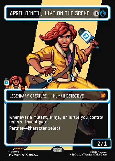 April O'Neil, Live on the Scene [Foil]
