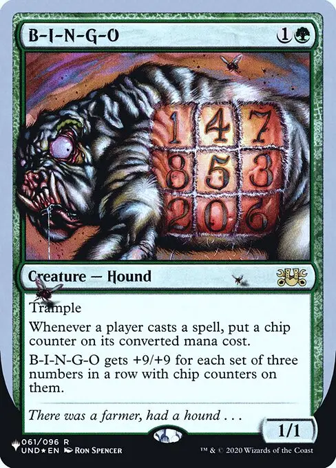 B-I-N-G-O [Foil]