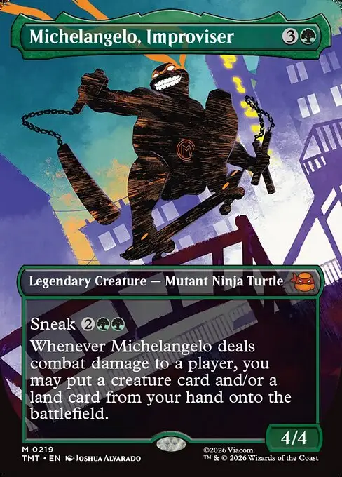 Michelangelo, Improviser [Foil]