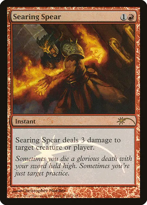 Searing Spear [Foil]